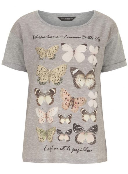 butterfly tee from dorothy perkins