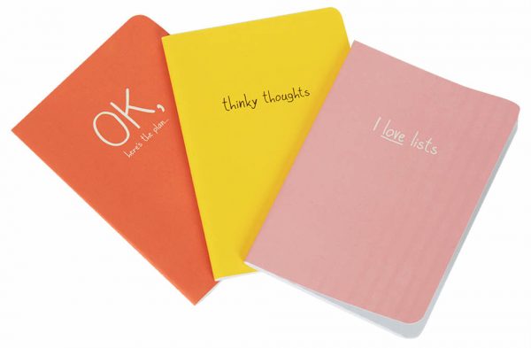 happy jackson notebooks from Topshop