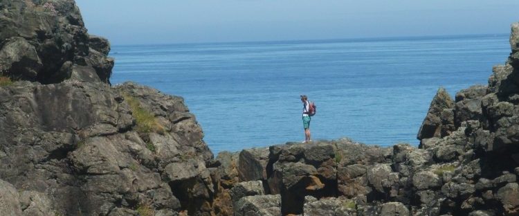 coastal walk, st ives, cornwall