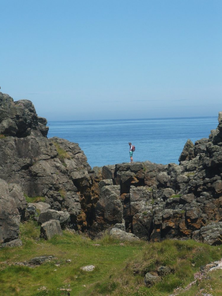coastal walk, st ives, cornwall