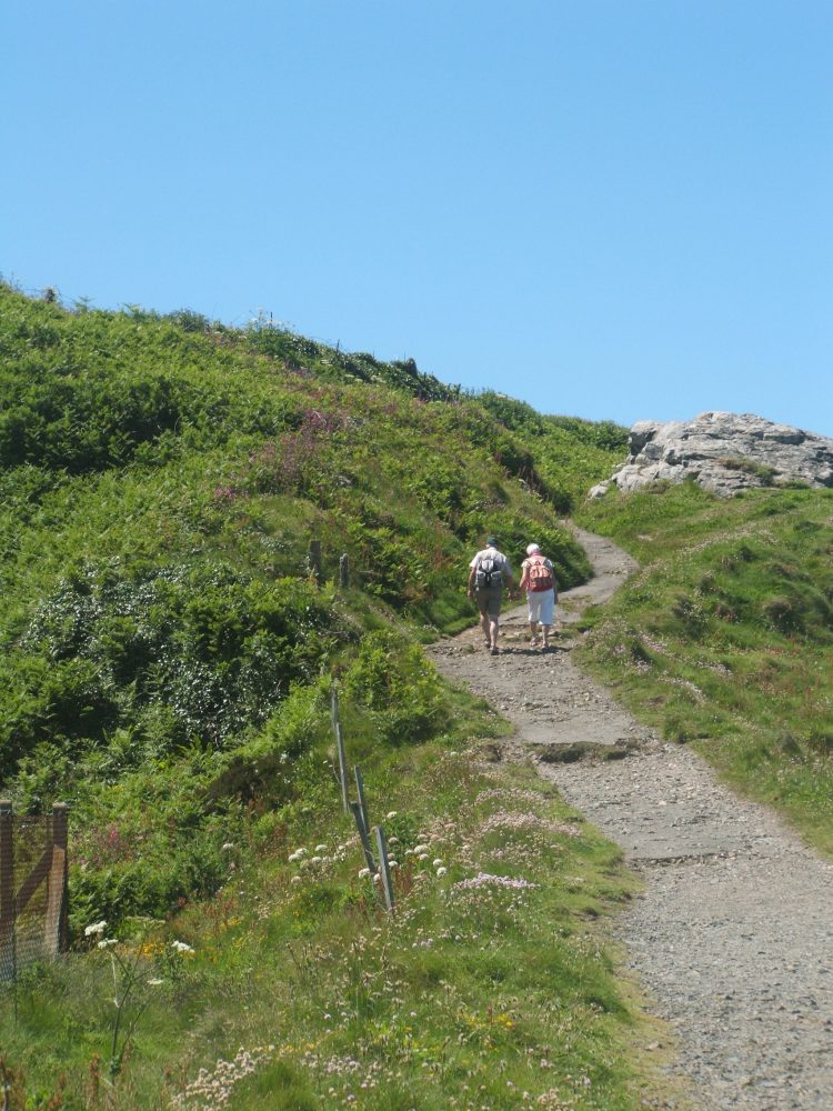 coastal walk, st ives, cornwall