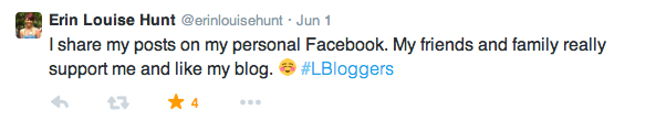 #lbloggers chat