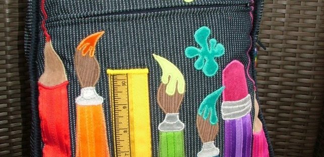 artist backpack from folksy