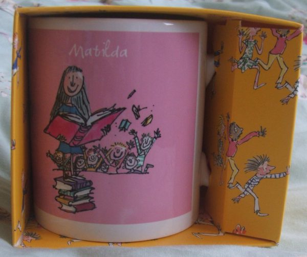 matilda mug from sainsbury's