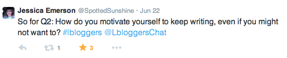 #lbloggers chat