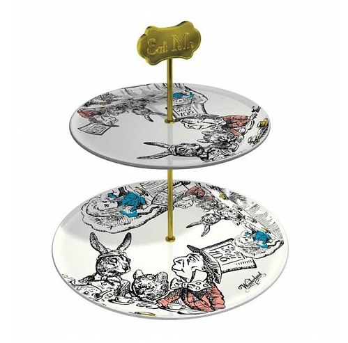 alice in wonderland cake stand from truffle shuffle