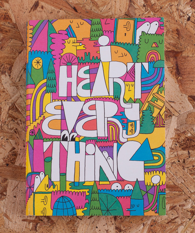 i heart everything notebook from roos beach