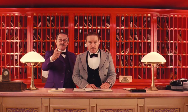 owen wilson in The Grand Budapest Hotel