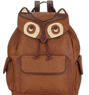 owl backpack from accessorize