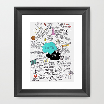 the fault in our stars print from society 6