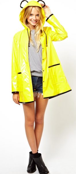 raincoat with ears from asos