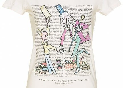 charlie and the chocolate factory tshirt from truffle shuffle