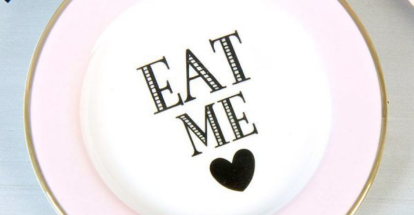 eat me plate from not on the high street