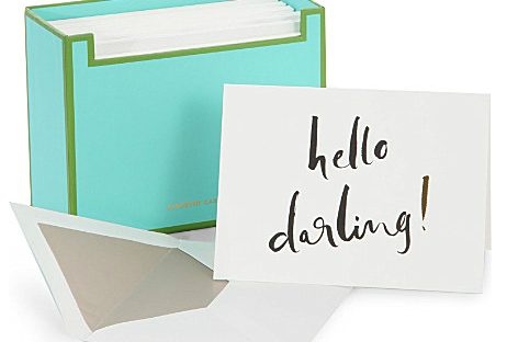 kate spade notecards from selfridges