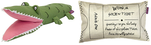 roald dahl day: cushions