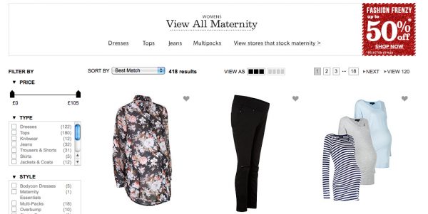 new look maternity clothes