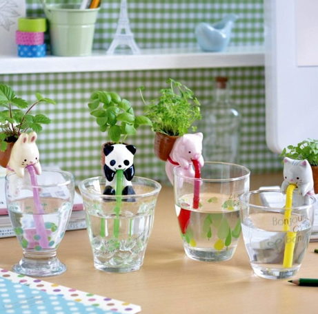self watering animal planters from What You Sow