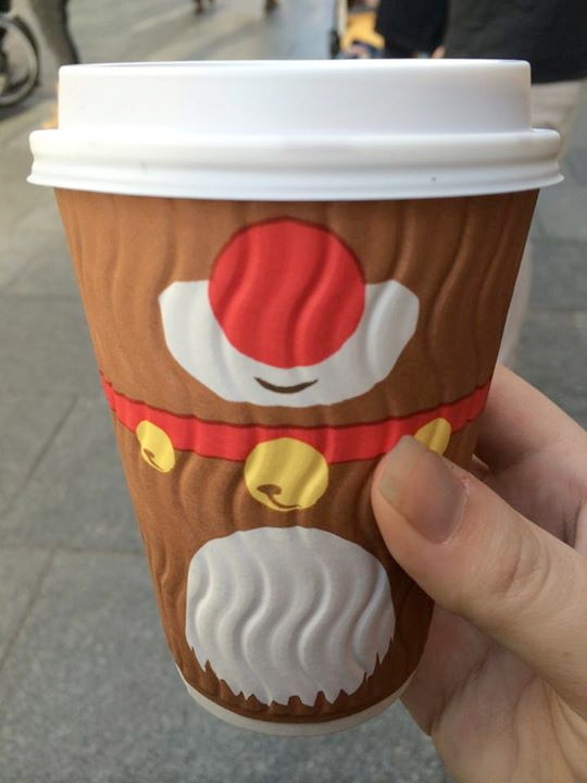 christmas costa cup