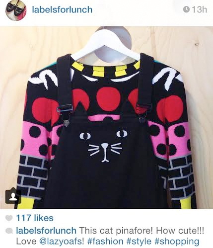 cat pinafore