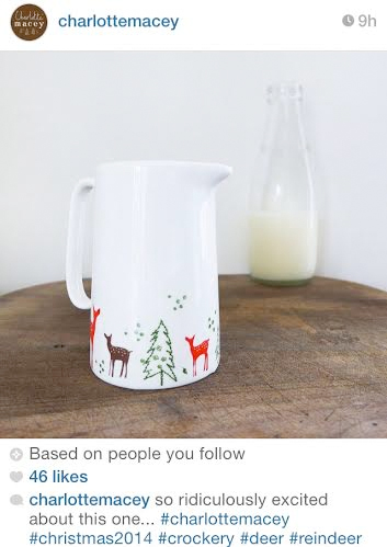 charlotte macey christmas jug