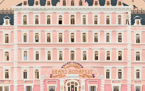 the grand budapest hotel book from abrams & chronicle