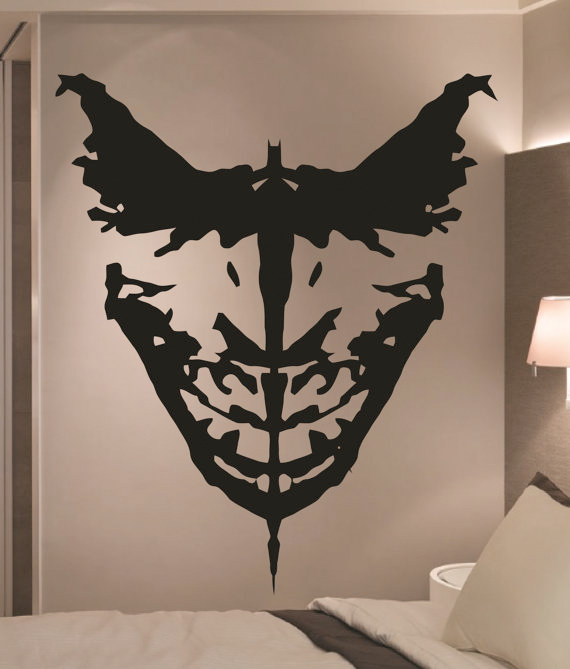 batman wall art from etsy
