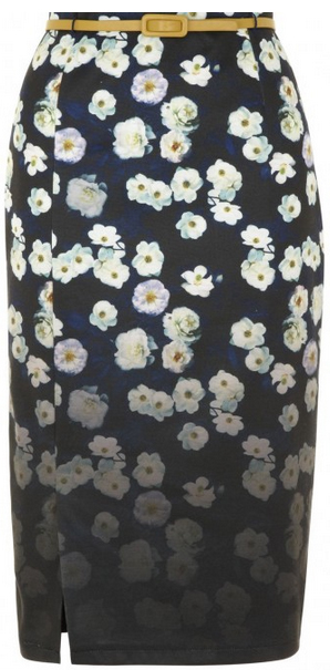 daisy pencil skirt from yumi