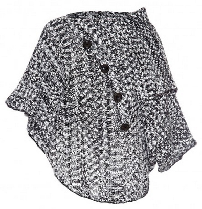 draped knit cover up from yumi