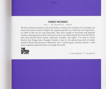 feminist notebooks from the school of life