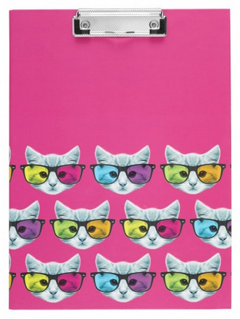 geek kitty a4 padfolio from paperchase