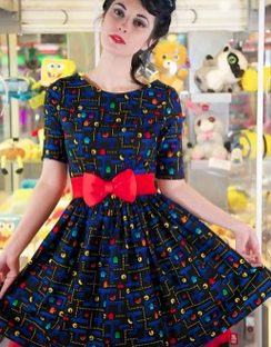 pacman dress from silly old sea dog