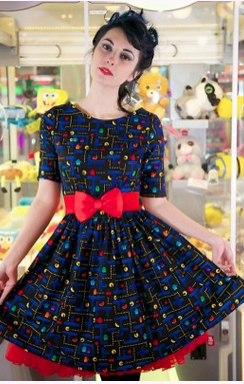 pacman dress from silly old sea dog