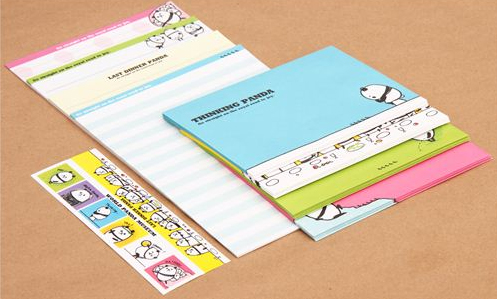 panda letter writing set