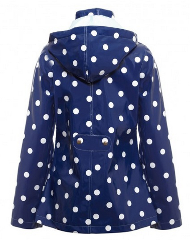 polka dot rain mac from yumi