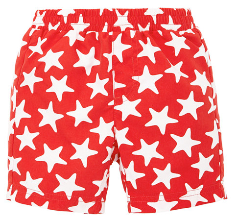 star print swimming shorts from mothercare