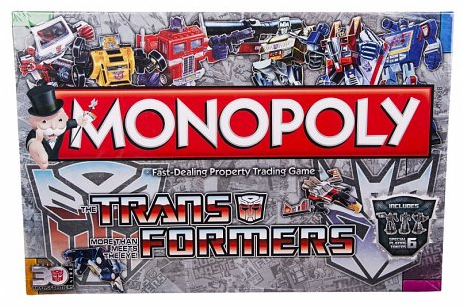 transformers monopoly from truffle shuffle