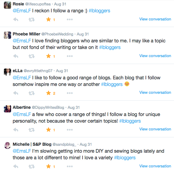 lbloggers chat