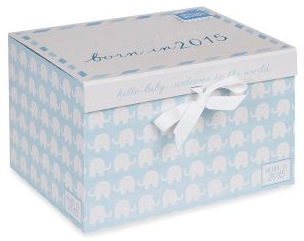 born in 2015 baby box keepsake box from next