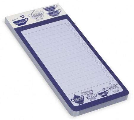 indigo dreams magnetic list pad from paperchase