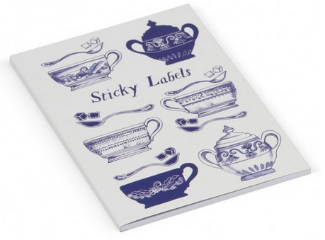 indigo dreams sticky labels from paperchase