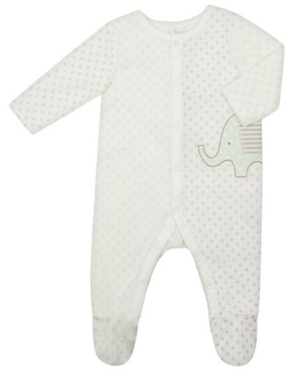 tiny treasures sleepsuit from boots