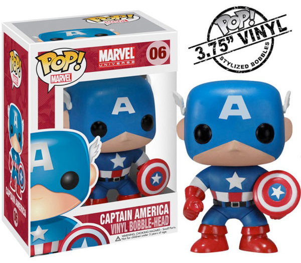 captain america pop vinyl figure from iwoot