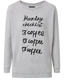 coffee sweater from new look