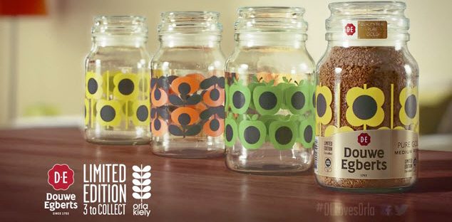 douwe egberts orla kiely collaboration
