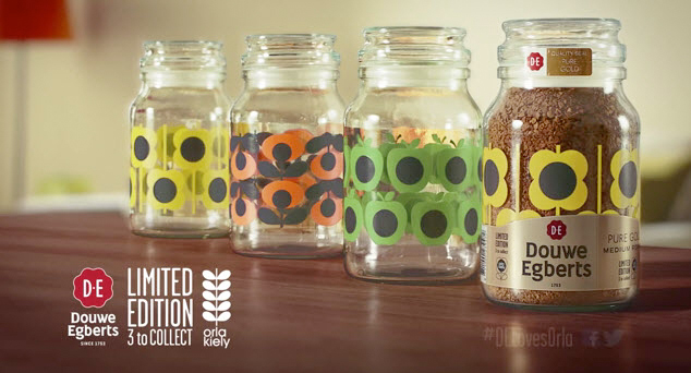 douwe egberts orla kiely collaboration