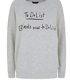 to do list sweater from new look