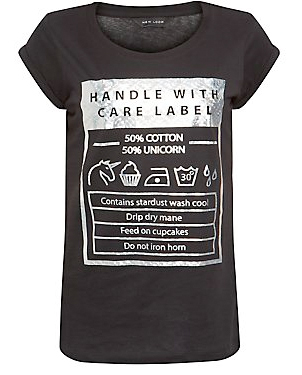 unicorn tshirt from new look