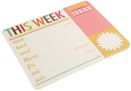 weekly planner from caroline gardner