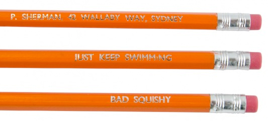finding nemo pencils from ohh deer