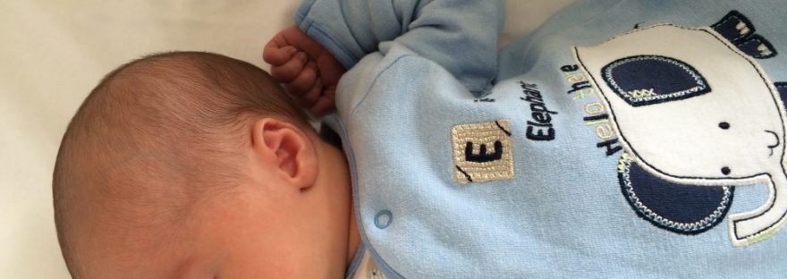 Baby Jenson sleeping